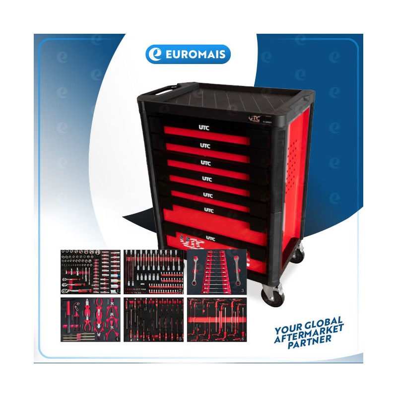 CARRO DE FERRAMENTA XL-EDITION 7 GAVETAS 248PCS